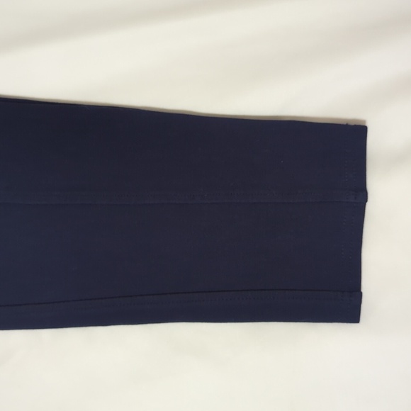 Guess Double Zipper Ponte Pants, Color Navy Size XL - Picture 3 of 12